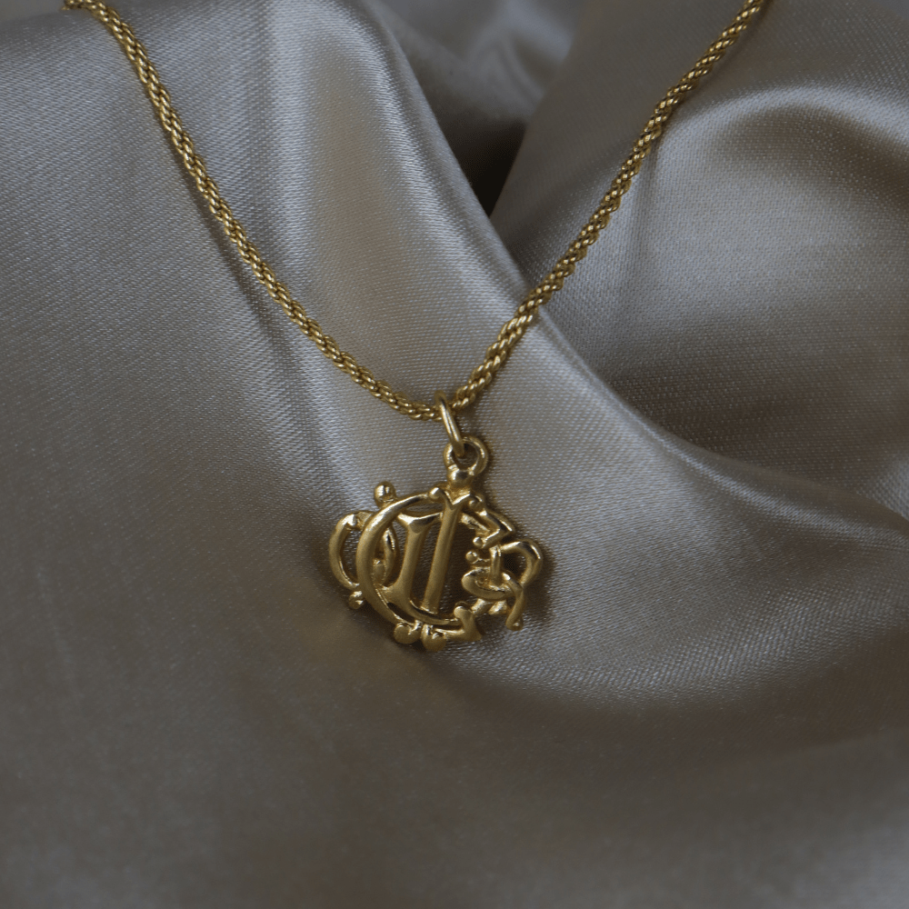 CHRISTIAN DIOR 絕版馬車項鏈 | 稀有收藏品 - Vintasy項鏈
