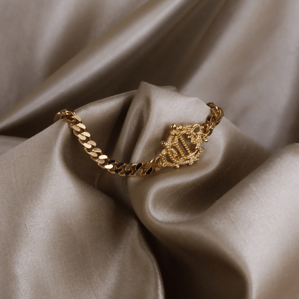 CHRISTIAN DIOR 絕版馬車型格手鏈 - Vintasy