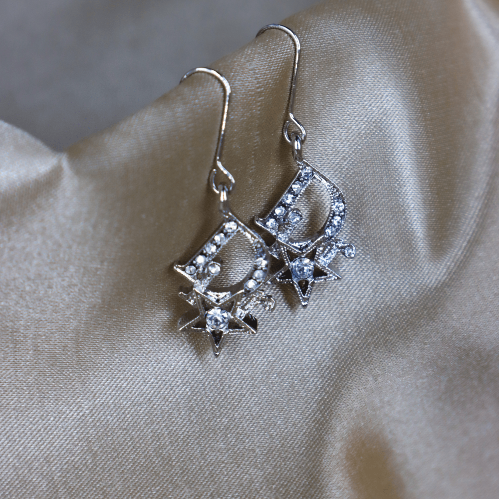 CHRISTIAN DIOR 星閃閃耳環 - Vintasy