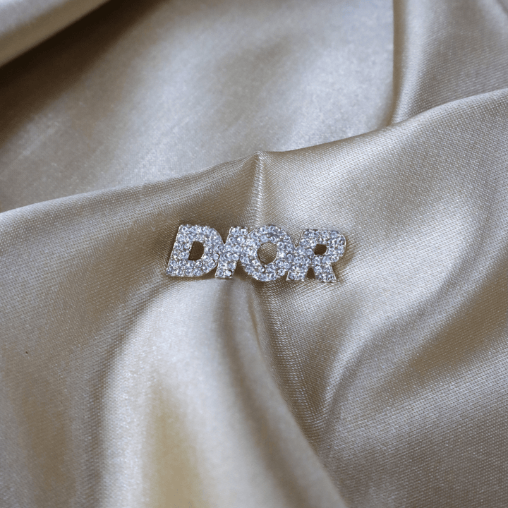 DIOR 可愛閃石扣針 | 極罕可愛美品 - Vintasy