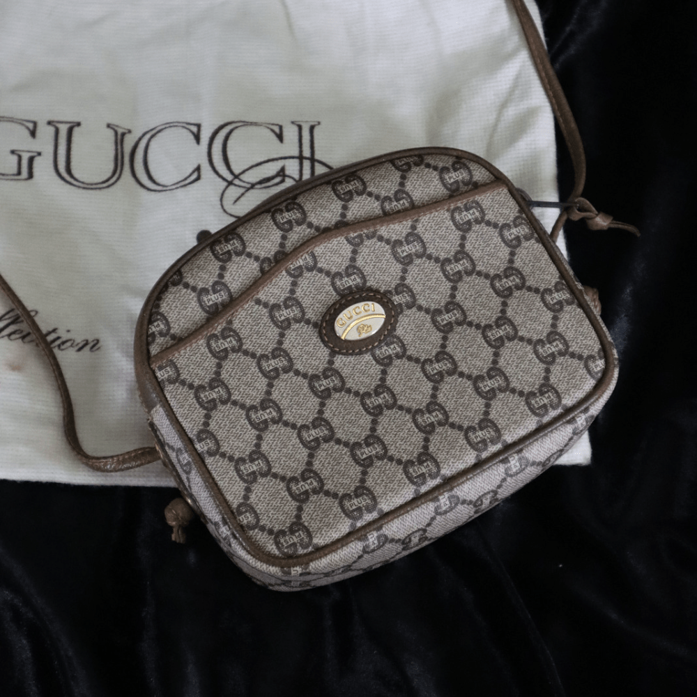 GUCCI 1980 斜咩小包|極罕經典款 - Vintasy