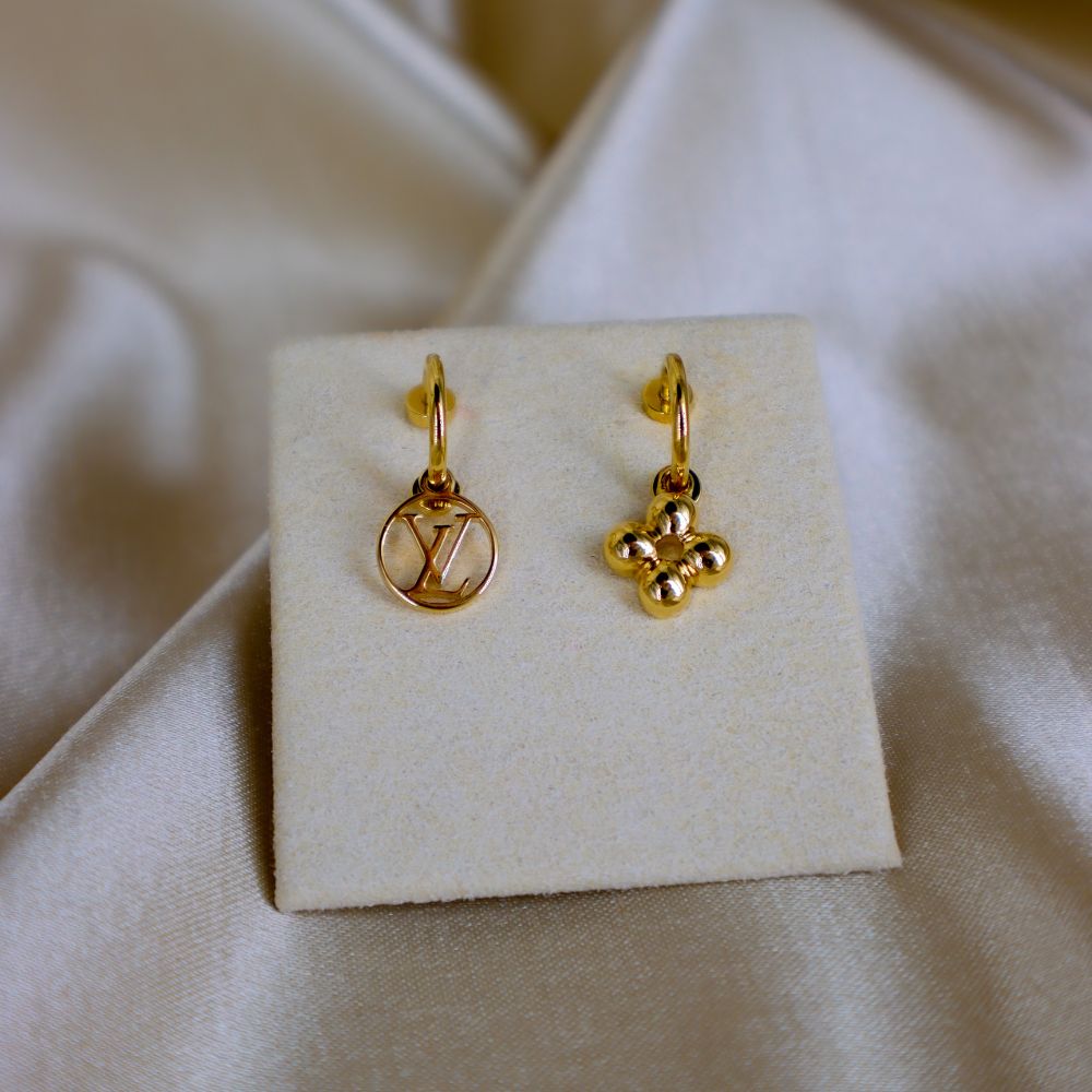 LOUIS VUITTON Blooming 耳環 - Vintasy