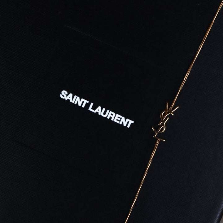Saint Laurent 經典 logo 手鏈|近年款極罕 - Vintasy
