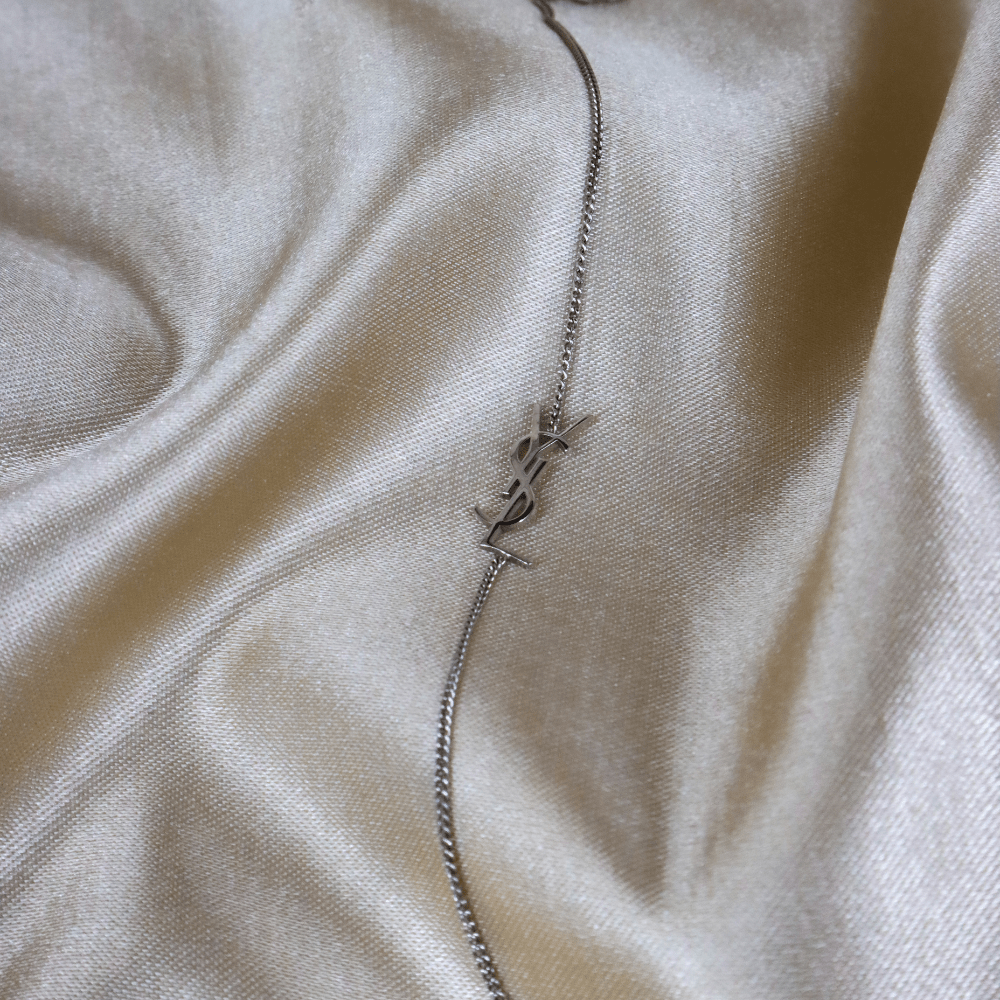 Saint Laurent 經典 logo 手鏈|近年款極罕 - Vintasy