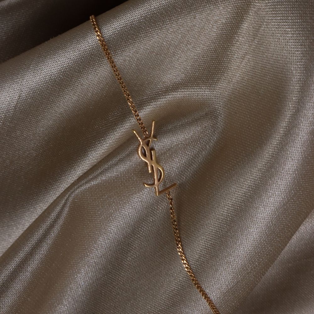 Saint Laurent 經典 logo 手鏈|近年款極罕 - Vintasy