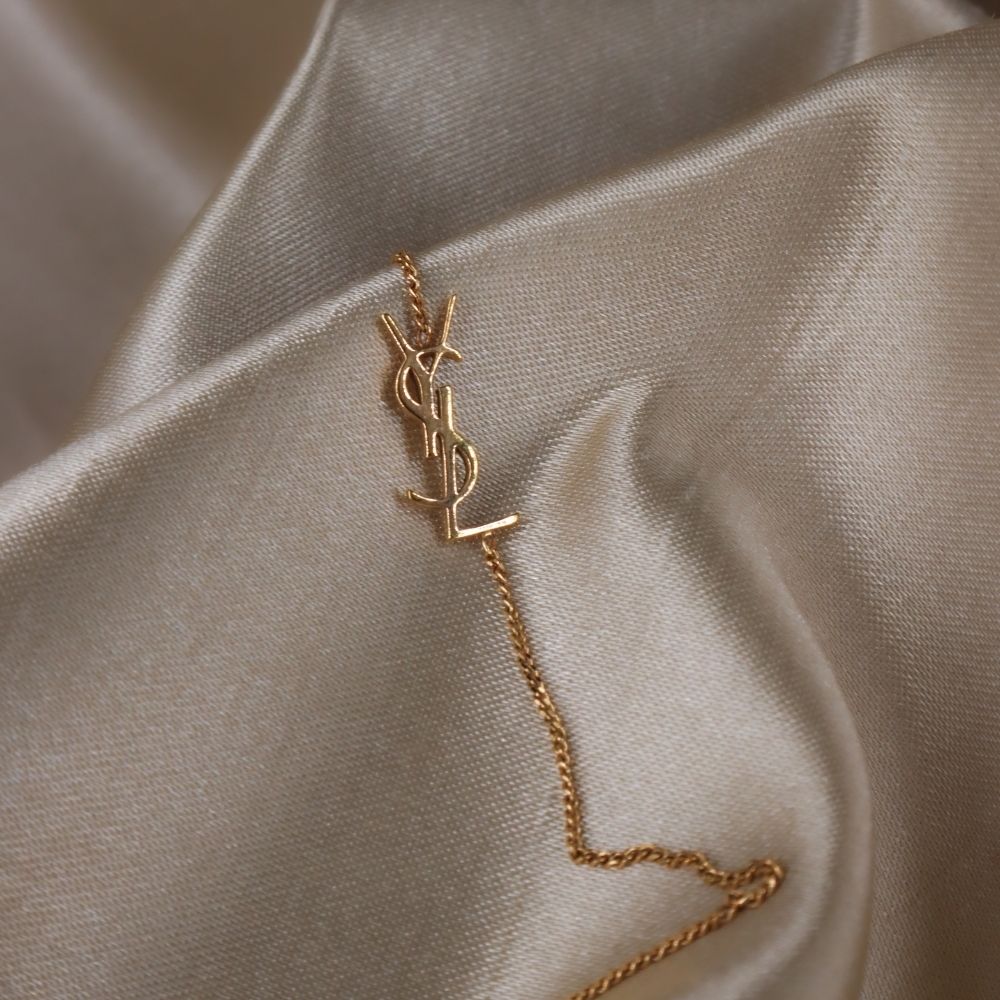 Saint Laurent 經典 logo 手鏈|近年款極罕 - Vintasy