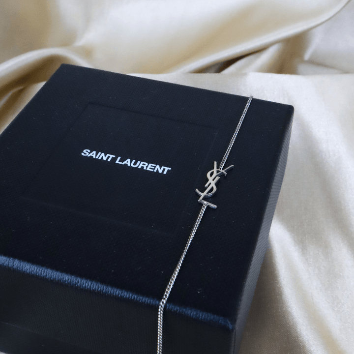 Saint Laurent 經典 logo 手鏈｜近年款極罕 - Vintasy