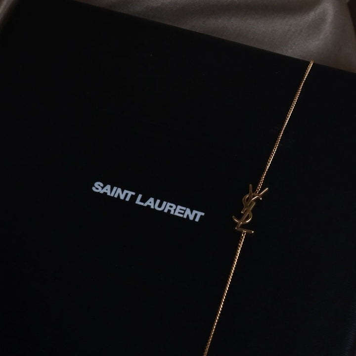 Saint Laurent 經典 logo 手鏈|近年款極罕 - Vintasy