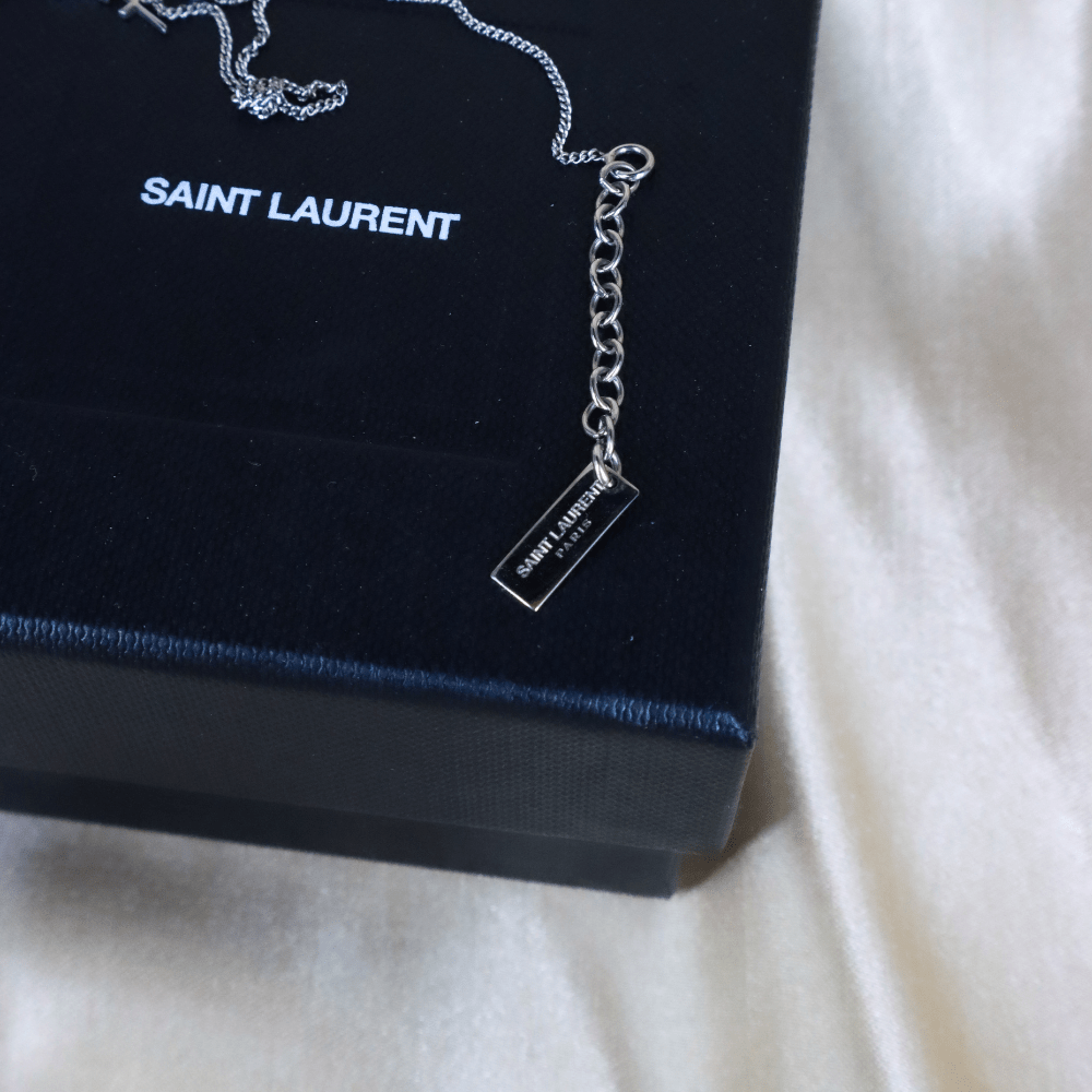 Saint Laurent 經典 logo 手鏈｜近年款極罕 - Vintasy