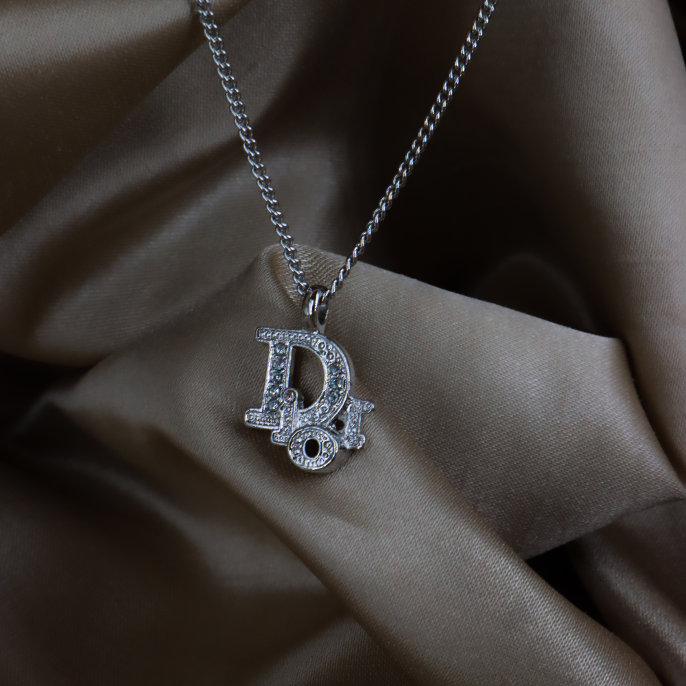 CHRISTIAN DIOR 閃石吊墜項鏈 超罕有入手！