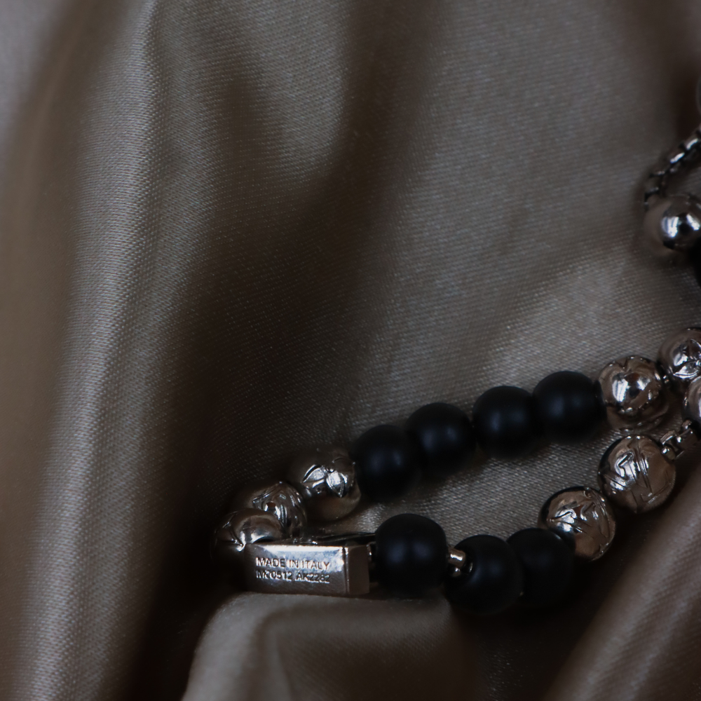 LOUIS VUITTON Monogram Bead Bracelet ｜未使用 連原盒