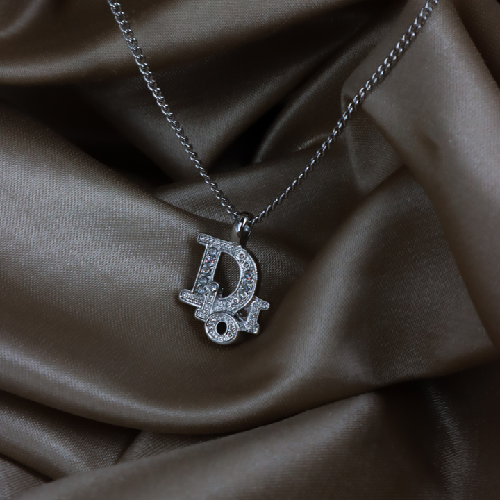 CHRISTIAN DIOR 閃石吊墜項鏈 超罕有入手！