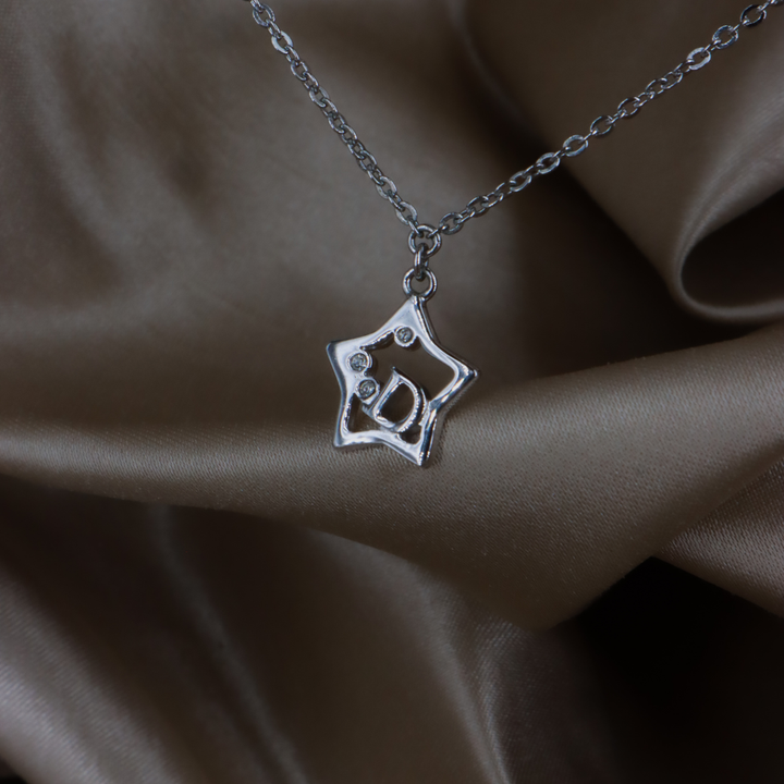 CHRISTIAN DIOR星形 Logo 水晶項鏈 ｜ 2000年經典 ｜未使用級美品