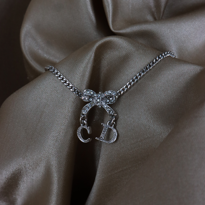 CHRISTIAN DIOR twist classic necklace