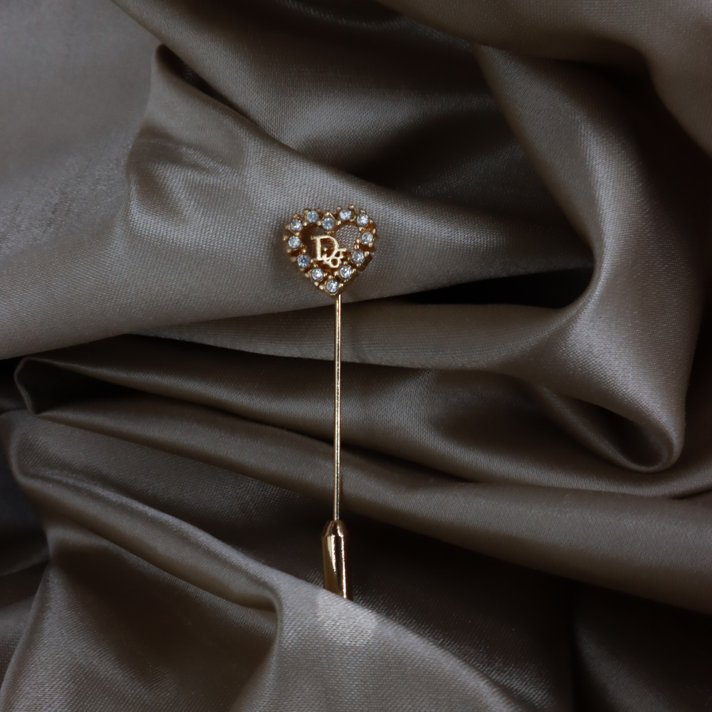 CHRISTIAN DIOR Pendant Necklace (Gold)