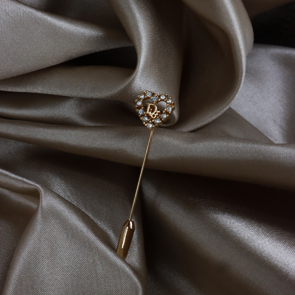 CHRISTIAN DIOR Pendant Necklace (Gold)