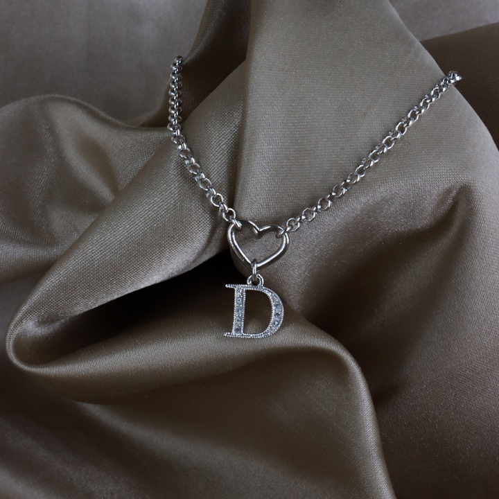 DIOR 心心相扣D字水晶手鏈