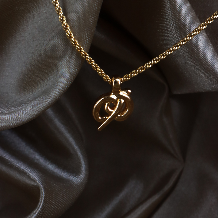CHRISTIAN DIOR 經典 CD Logo 項鏈