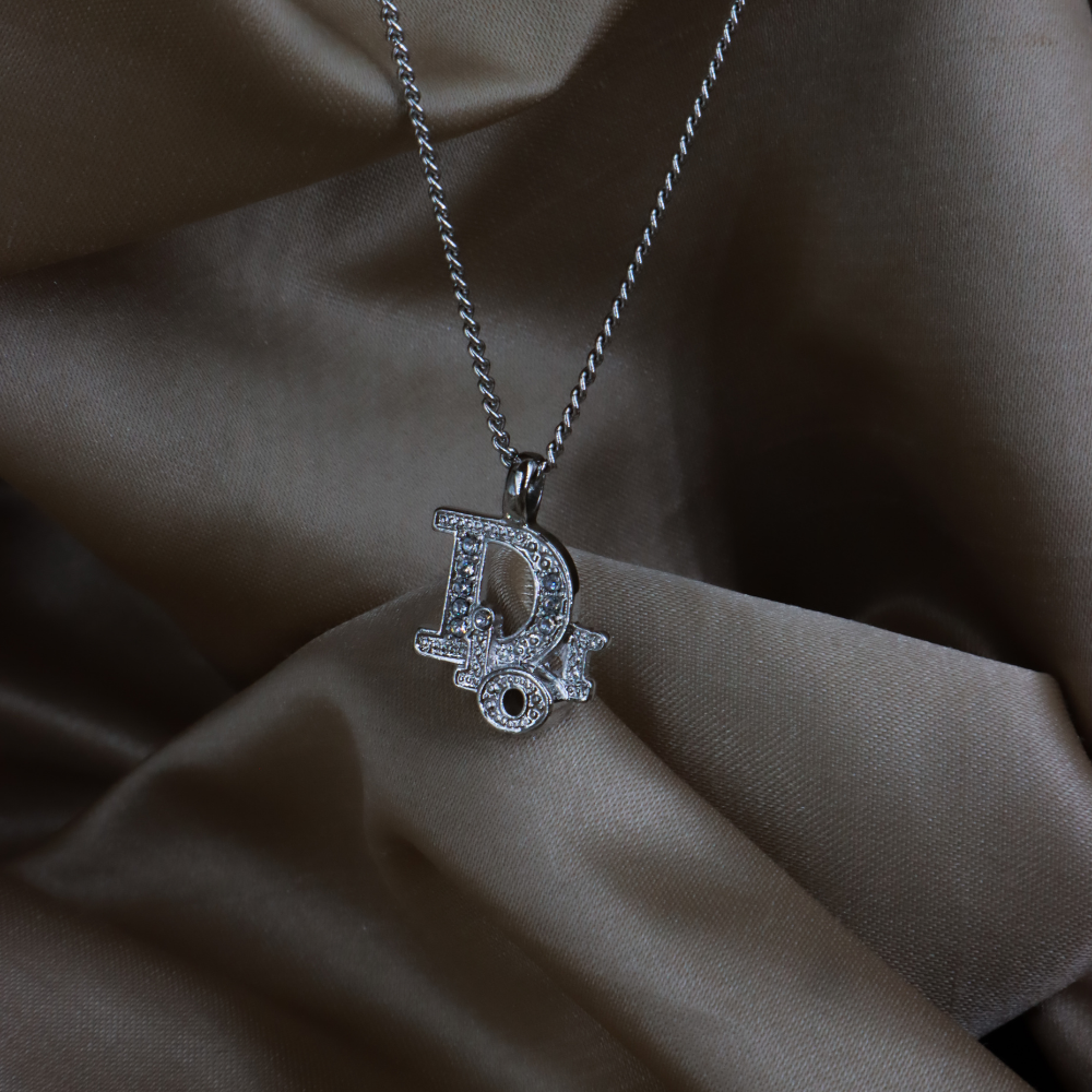 CHRISTIAN DIOR 閃石吊墜項鏈 超罕有入手！