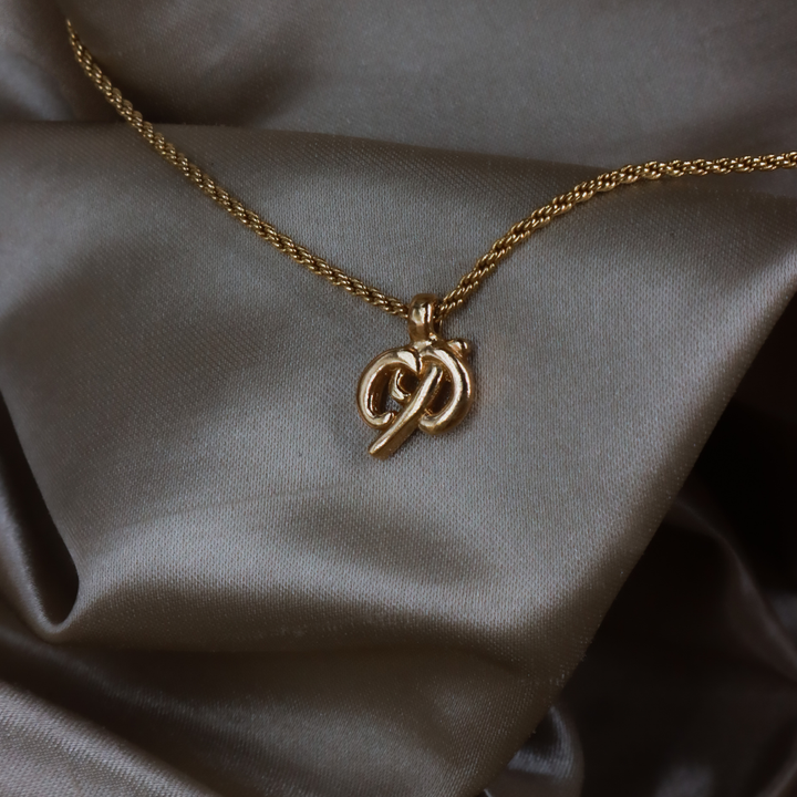 CHRISTIAN DIOR 經典 CD Logo 項鏈