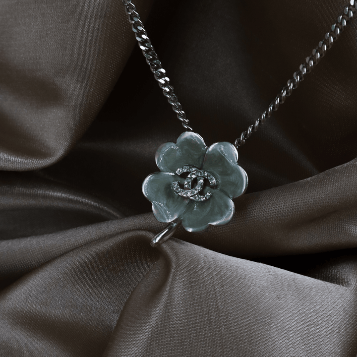 CHANEL 2004 四葉草 CC 項鏈 ｜S級美品！ - Vintasy項鏈