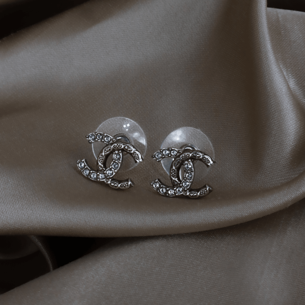 CHANEL 經典水晶 CC 耳環｜2024 年 ｜ Vintasy耳環 ｜ CHANEL ｜ 耳環