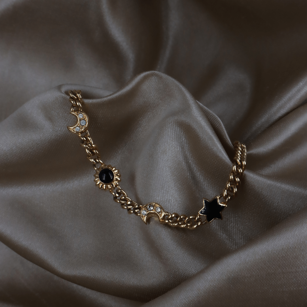 CHRISTIAN DIOR 日月星辰手鏈｜1980年代 - Vintasy