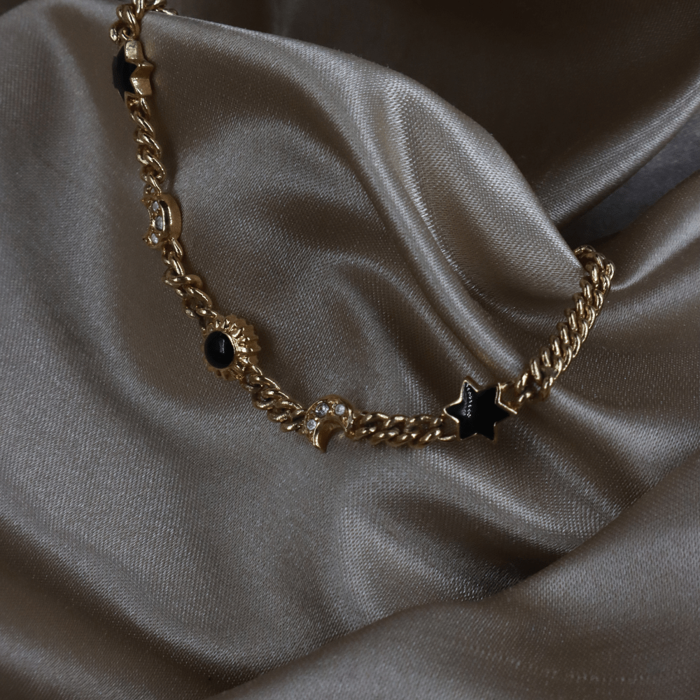 CHRISTIAN DIOR 日月星辰手鏈｜1980年代 - Vintasy