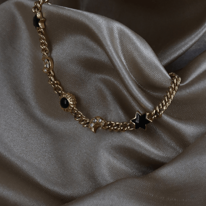 CHRISTIAN DIOR 日月星辰手鏈｜1980年代 - Vintasy