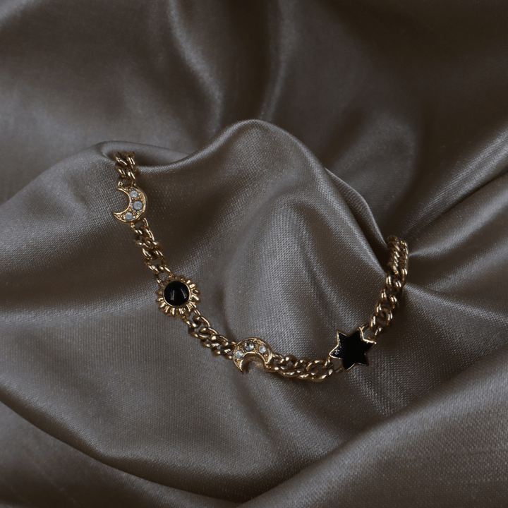 CHRISTIAN DIOR 日月星辰手鏈｜1980年代 - Vintasy