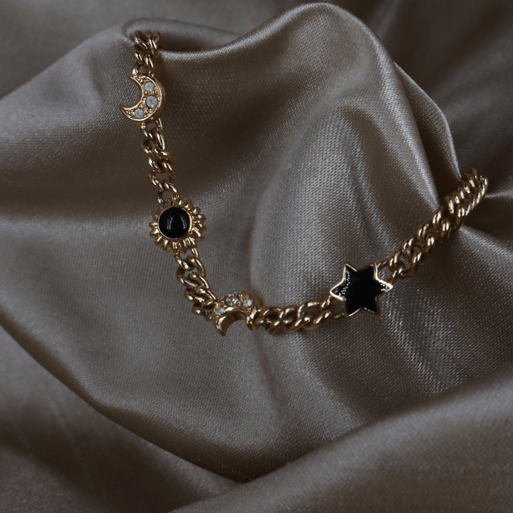 CHRISTIAN DIOR 日月星辰手鏈｜1980年代 - Vintasy