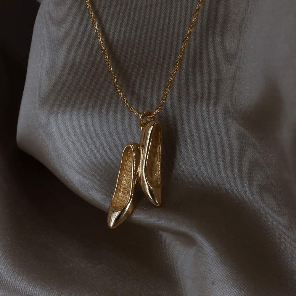 CHRISTIAN DIOR 1990年代高跟鞋High Heel Motif吊墜項鏈 - Vintasy項鏈