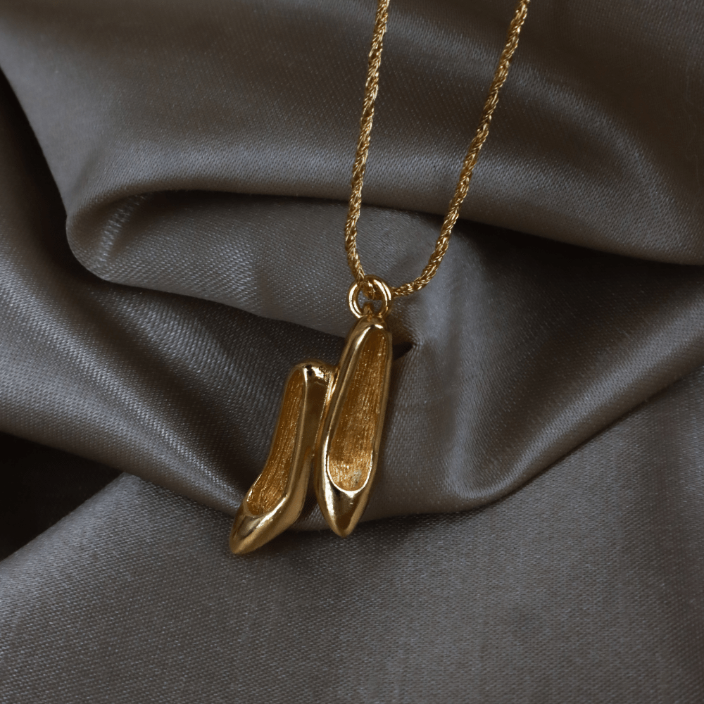 CHRISTIAN DIOR 1990年代高跟鞋High Heel Motif吊墜項鏈 - Vintasy項鏈