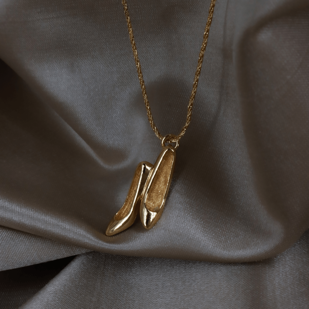 CHRISTIAN DIOR 1990年代高跟鞋High Heel Motif吊墜項鏈 - Vintasy項鏈