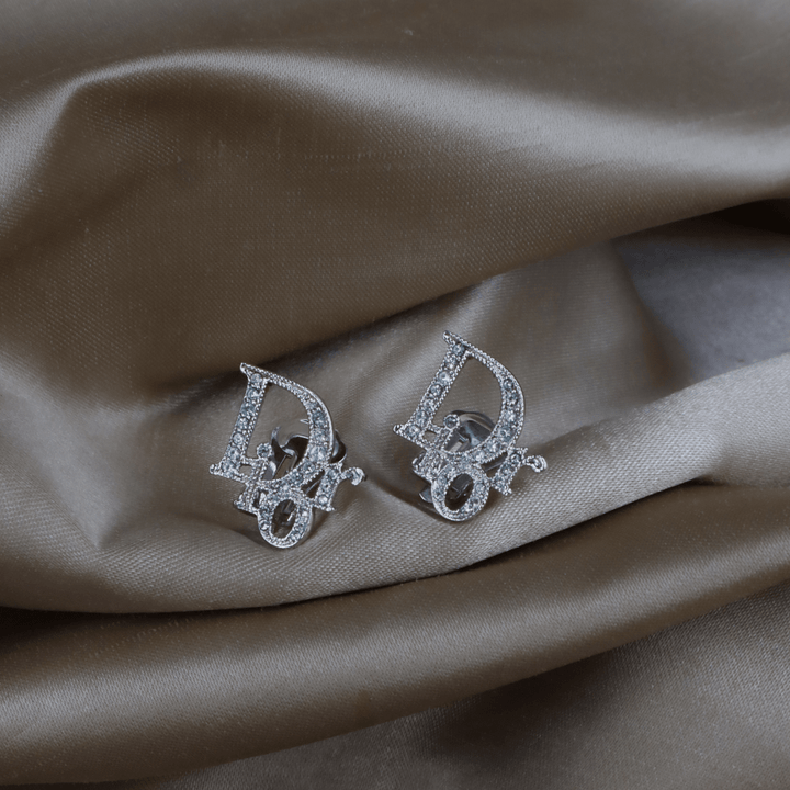 CHRISTIAN DIOR 閃石耳夾 ｜ 2000年代｜ 未使用品連原盒 - Vintasy