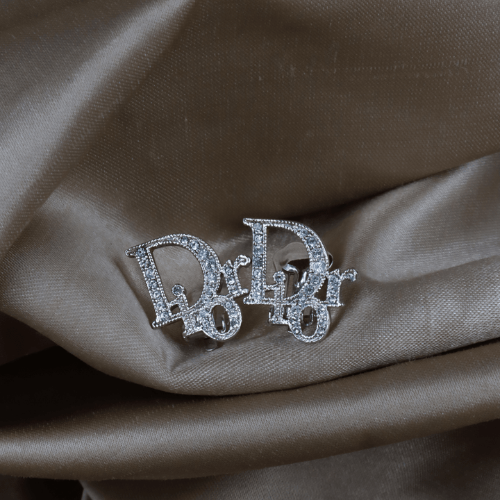 CHRISTIAN DIOR 閃石耳夾 ｜ 2000年代｜ 未使用品連原盒 - Vintasy