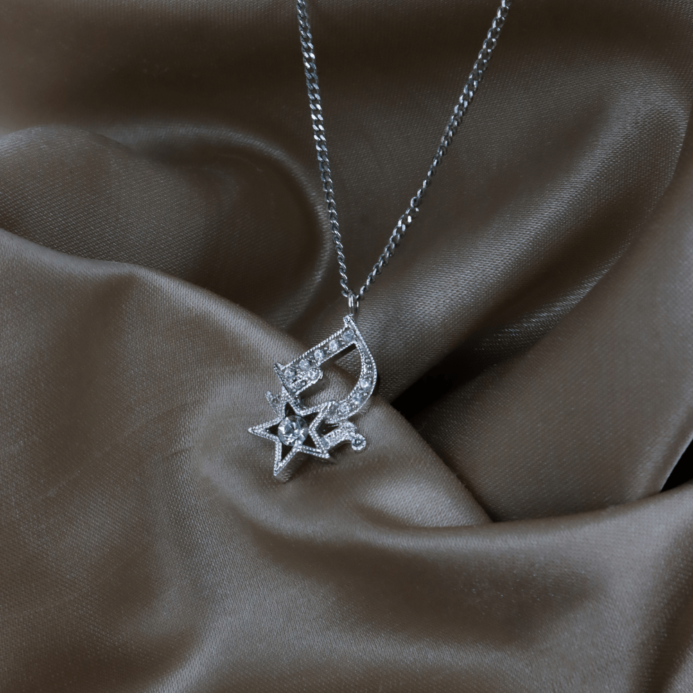 CHRISTIAN DIOR 星閃閃項鏈｜未使用美品 ｜2000年代 - Vintasy