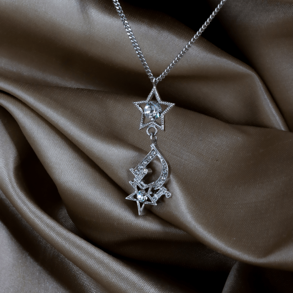 CHRISTIAN DIOR 星閃閃鎖骨項鏈 ｜極罕2000年代產品 - Vintasy