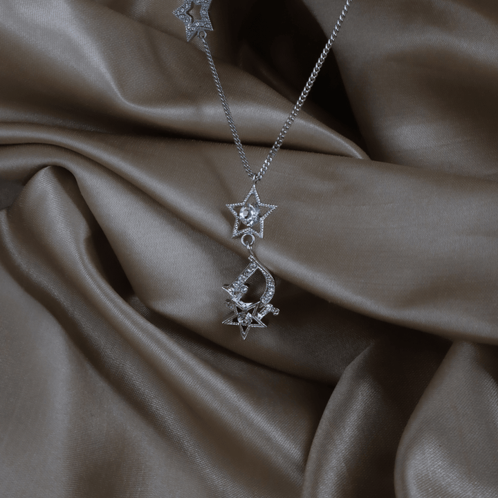 CHRISTIAN DIOR 星閃閃鎖骨項鏈 ｜極罕2000年代產品 - Vintasy