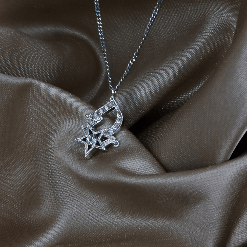 CHRISTIAN DIOR 星閃閃項鏈｜未使用美品 ｜2000年代 - Vintasy