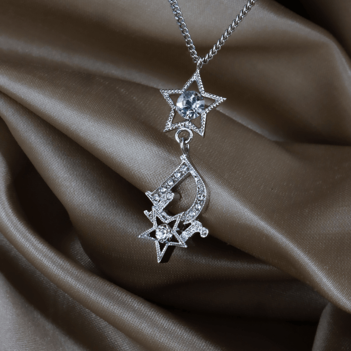 CHRISTIAN DIOR 星閃閃鎖骨項鏈 ｜極罕2000年代產品 - Vintasy