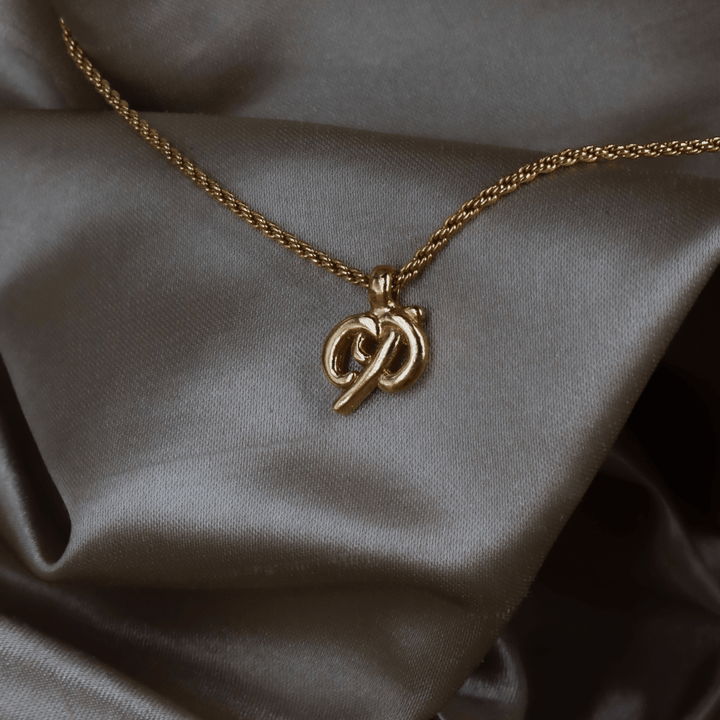 CHRISTIAN DIOR 經典 CD Logo 項鏈 - Vintasy項鏈