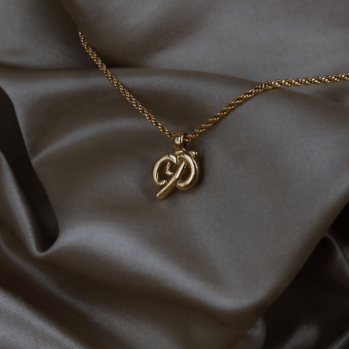 CHRISTIAN DIOR 經典 CD Logo 項鏈 - Vintasy項鏈