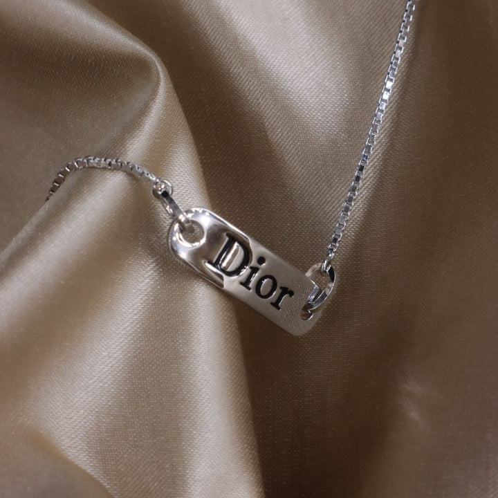 CHRISTIAN DIOR 簡約LOGO 手鏈 - Vintasy