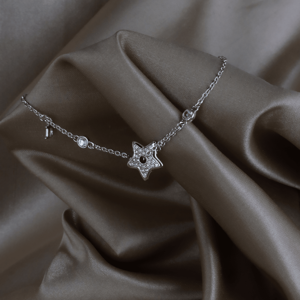 CHRISTIAN DIOR Lucky Star 水晶手鏈 ｜未使用級美品 - Vintasy手鏈