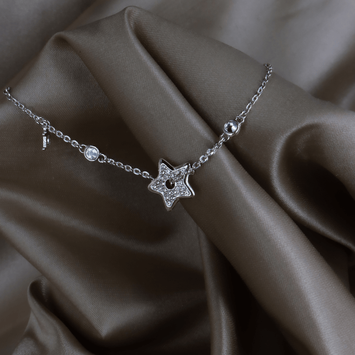 CHRISTIAN DIOR Lucky Star 水晶手鏈 ｜未使用級美品 - Vintasy手鏈