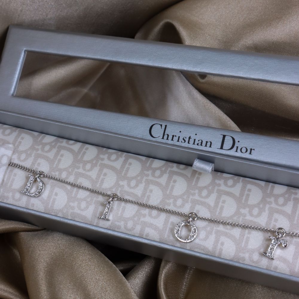 CHRISTIAN DIOR SPELL OUT 手鏈 - Vintasy