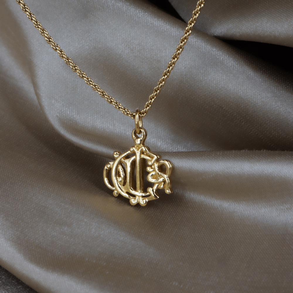CHRISTIAN DIOR 絕版馬車項鏈 | 稀有收藏品 - Vintasy項鏈
