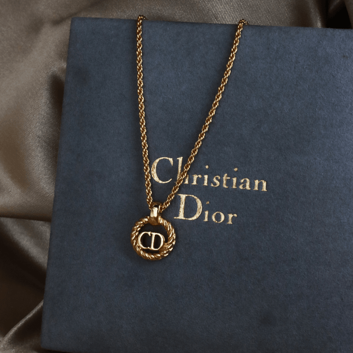 CHRISTIAN DIOR 麻花經典項鏈｜經典之作 - Vintasy項鏈