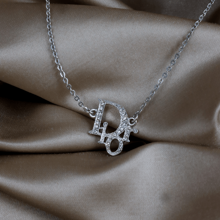 CHRISTIAN DIOR 閃石吊墜項鏈 ｜ 熱賣第一位！ - Vintasy項鏈